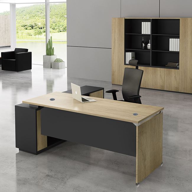 PROJECT Γραφείο180x80/160x40 cm Δεξιά Γωνία  Απόχρωση Sonoma - Γκρι