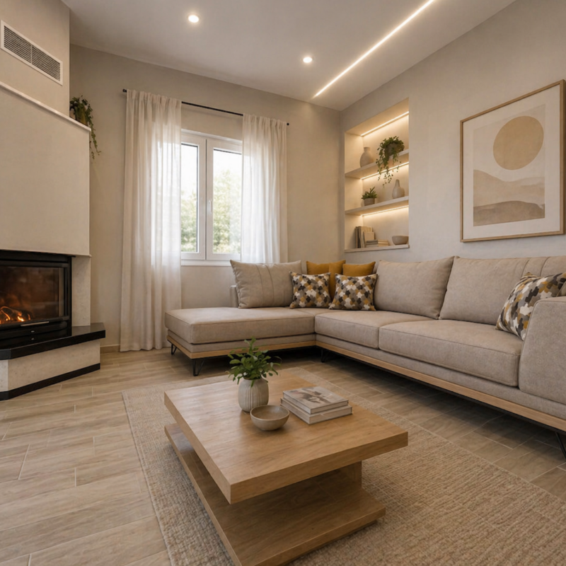 ΓΩΝΙΑΚΟΣ ΚΑΝΑΠΕΣ Aiolos 290x240x96cm 