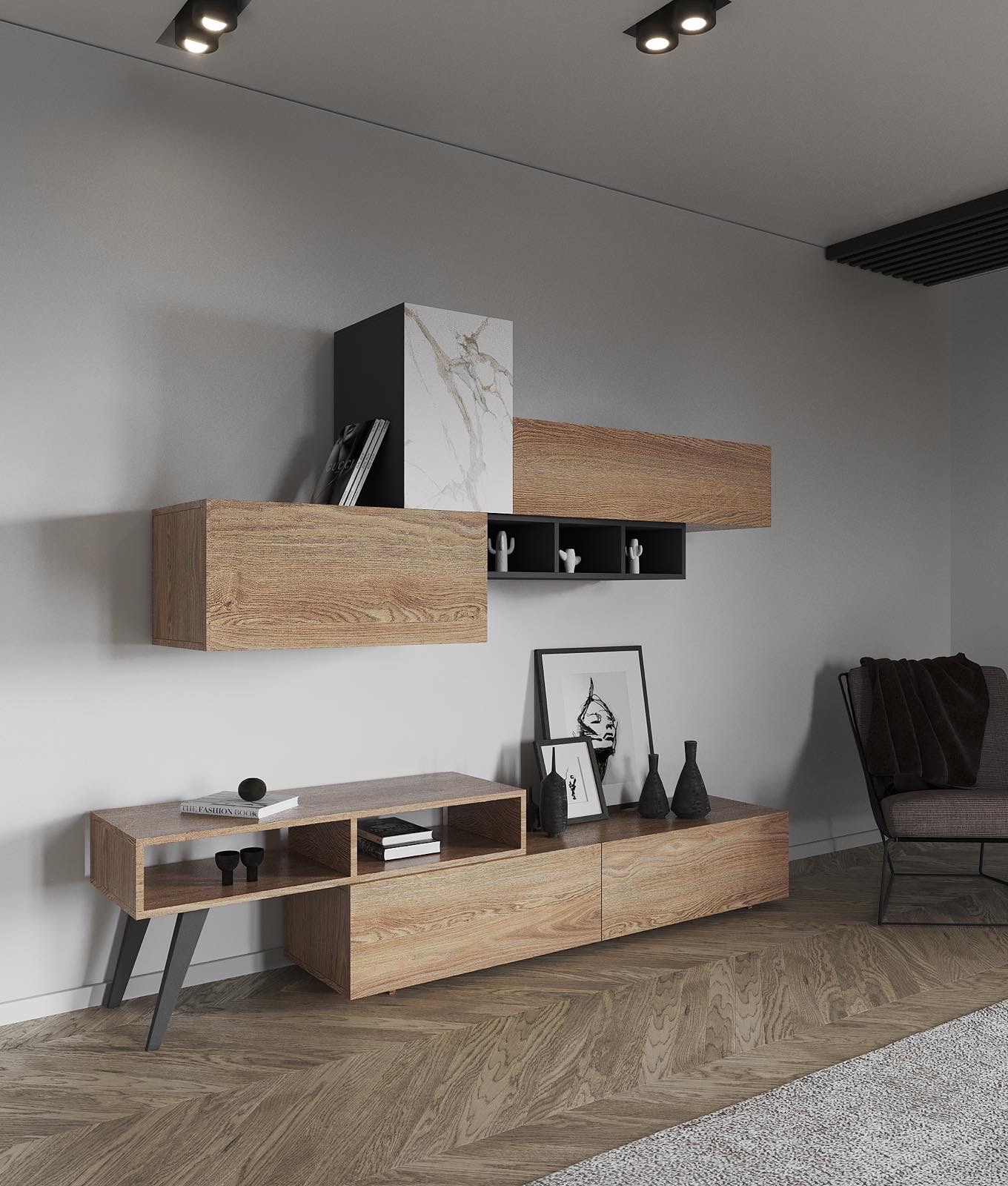 ΈΠΙΠΛΟ TV MFC-Sole ceramic 215X215X45