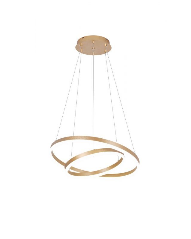 ΦΩΤΙΣΤΙΚΟ ΟΡΟΦΗΣ LED-ΚΩΔ. D88059/2-gold