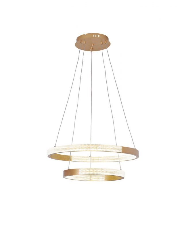 ΦΩΤΙΣΤΙΚΟ ΟΡΟΦΗΣ LED-ΚΩΔ. D88070/2-gold