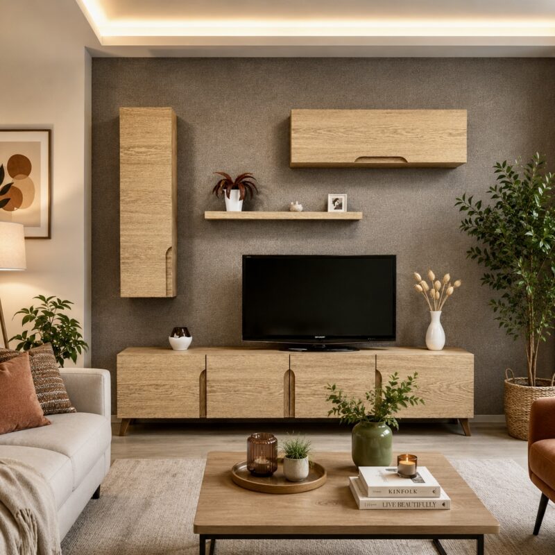 ΕΠΙΠΛΟ TV wood Fs-1 210X210X40