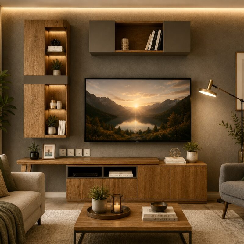 ΕΠΙΠΛΟ TV wood Fs-7 210X210X40