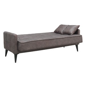 Καναπές – Κρεβάτι με Αποθηκευτικό Χώρο PERTH , Sofa:210x80x75 Bed:180x100cm, 3Θέσιος Ύφασμα Ανθρακί - Image 3