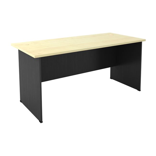 ΓΡΑΦΕΙΟ-Α 180x70x74cm Απόχρωση Dark Grey - Beech