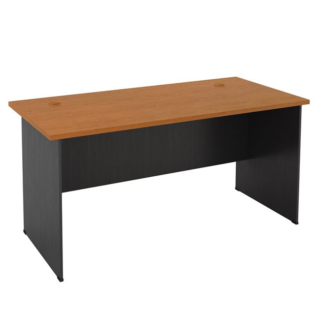 ΓΡΑΦΕΙΟ-Α 150x70x74cm Απόχρωση Dark Grey - Cherry