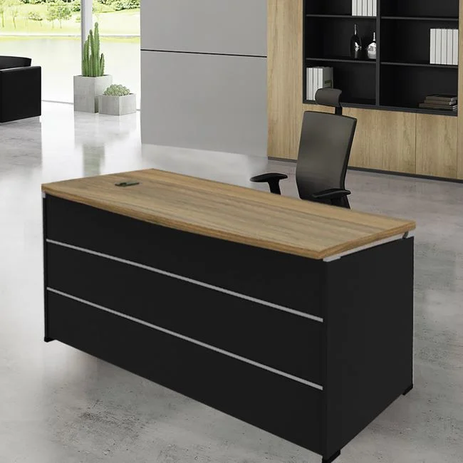 PROJECT Γραφείο 200x90x75cm Απόχρωση Sonoma - Γκρι