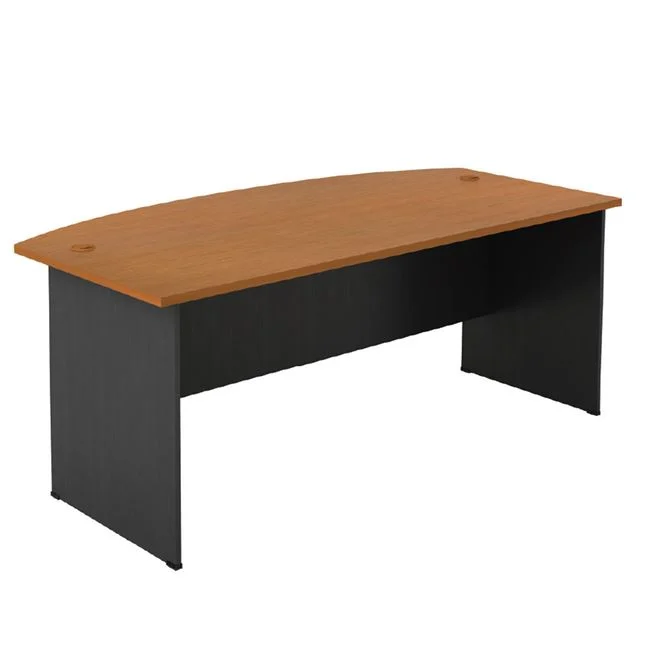 ΓΡΑΦΕΙΟ-Α 180x90x74cm Απόχρωση Dark Grey - Cherry