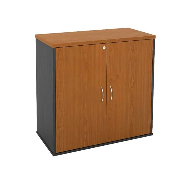ΝΤΟΥΛΑΠΙ-Α Γραφείου 80x40x82cm  Δίφυλλο, 2 Ράφια, Απόχρωση Dark Grey -Cherry