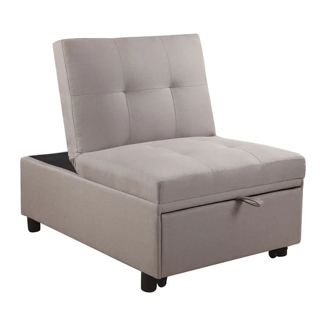 Καρέκλα - Κρεβάτι IMOLA75x106x90 / Κρεβάτι75x172x44cm  , Ύφασμα Cappuccino