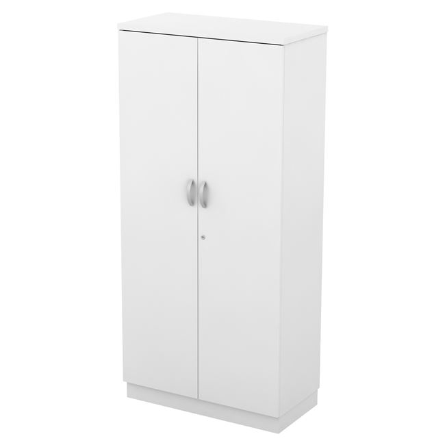 ΝΤΟΥΛΑΠΑ Γραφείου 80x40x171cm Δίφυλλη, Απόχρωση Άσπρο