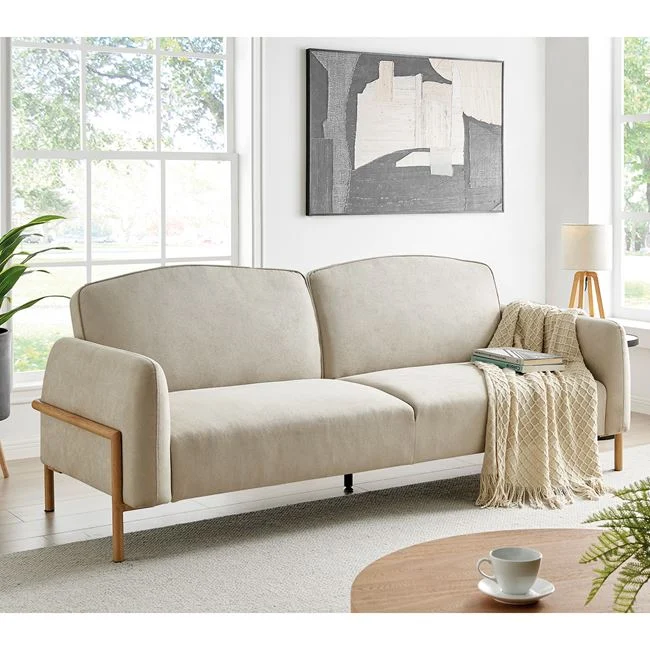 Καναπές - Κρεβάτι MOLINO ,218x85x83cm Bed:218x112x42cm ,Ύφασμα Μπεζ - Image 4