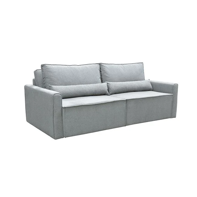 Καναπές – Κρεβάτι LIDRA 2Θέσιος Sofa:220x110x90 Bed:137x196cm, Ύφασμα Γκρι
