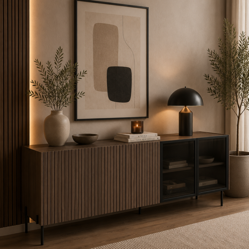 ΜΠΟΥΦΕΣ WOOD  F-Venus 200X50X78
