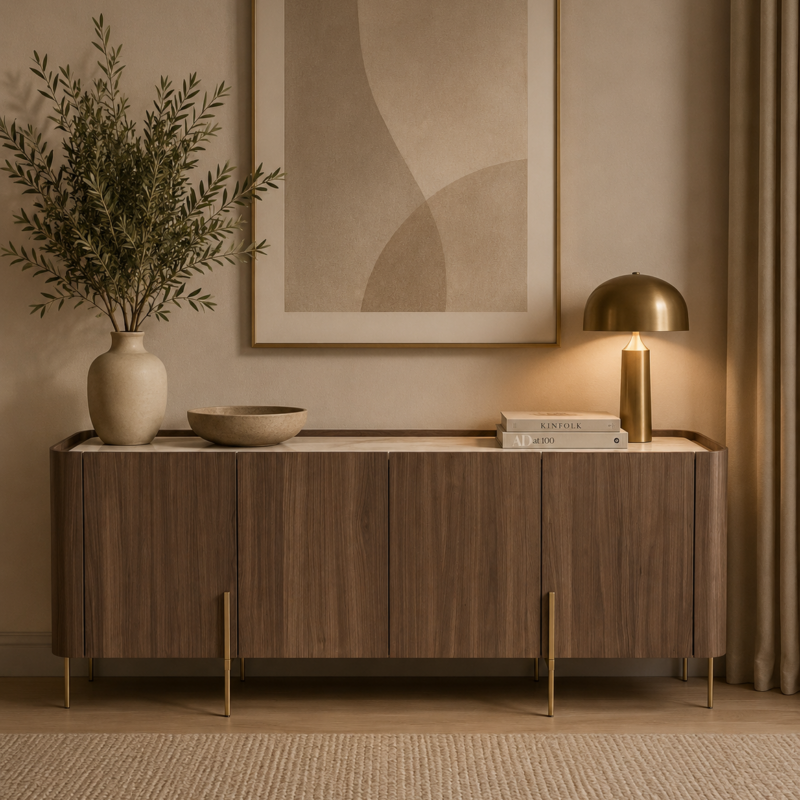 ΜΠΟΥΦΕΣ WOOD  F-Grand 200X50X79